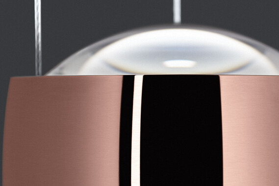 Sento sospeso mit head in rose gold